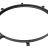 LATIN PERCUSSION HOOPED RAW SERIES TRASH SNARE LP1601B - LATIN PERCUSSION HOOPED RAW SERIES TRASH SNARE LP1601B