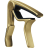 Dunlop 83 CG Acoustic Trigger Curved Gold - Dunlop 83 CG Acoustic Trigger Curved Gold
