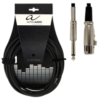 Alpha Audio Basic Line Microphone Cable XLR/Jack 6 м