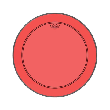 REMO P3-1322-CT-RD Bass, Powerstroke 3, Red, 22" - REMO P3-1322-CT-RD Bass, Powerstroke 3, Red, 22"
