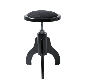 GEWA Piano Chair Deluxe Black highgloss - GEWA Piano Chair Deluxe Black highgloss