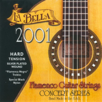 La Bella 2001 Flamenco Hard Tension