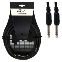 Alpha Audio Basic Line Instrumental Cable Stereo Jack/Jack 6.3 мм 0.9 м 6 шт.