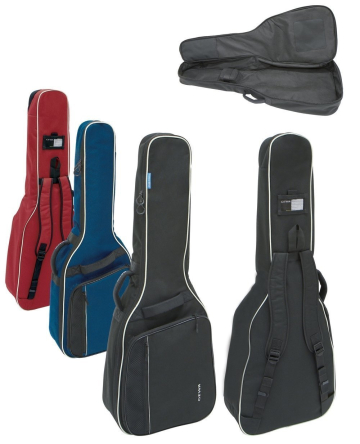 GEWA Economy 12 Classic 1/4-1/8 red Guitar gig bag - GEWA Economy 12 Classic 1/4-1/8 red Guitar gig bag