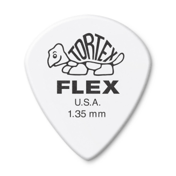 DUNLOP 466R1.35 Tortex Flex Jazz III XL - DUNLOP 466R1.35 Tortex Flex Jazz III XL