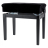 GEWA Piano bench Deluxe Compartment Black highgloss - GEWA Piano bench Deluxe Compartment Black highgloss