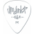 Dunlop 4830-01 Genuine Celluloid White Classics - Dunlop 4830-01 Genuine Celluloid White Classics