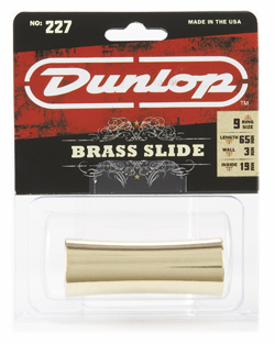 Dunlop 227 Concave Brass Slide Medium - Dunlop 227 Concave Brass Slide Medium