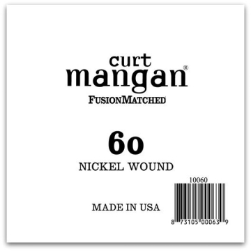 Curt Mangan 60 Nickel Wound Ball End - Curt Mangan 60 Nickel Wound Ball End