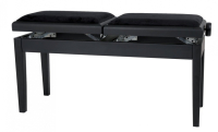 GEWA Piano bench Deluxe Double Black highgloss