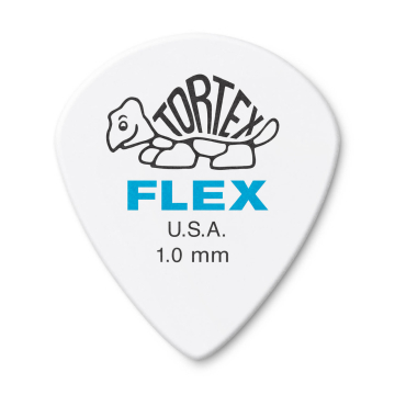 DUNLOP 466R1.0 Tortex Flex Jazz III XL - DUNLOP 466R1.0 Tortex Flex Jazz III XL