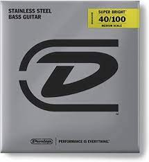 DUNLOP DBSBS40100M Super Bright Stainless Steel Medium Scale - DUNLOP DBSBS40100M Super Bright Stainless Steel Medium Scale