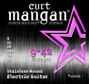 Curt Mangan Stainless Wound Set 9-42 - Curt Mangan Stainless Wound Set 9-42