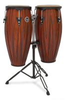 LP City Series Conga Set w/Stand Carved LP646NY-CMW