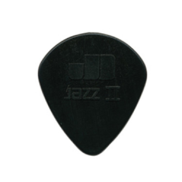 DUNLOP 47P2S Nylon Jazz II Black Stiffo - DUNLOP 47P2S Nylon Jazz II Black Stiffo