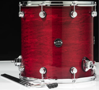 DRUM WORKSHOP FLOOR TOM PERFORMANCE LACQUER 16x16" Cherry Stain
