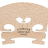 DESPIAU VIOLIN BRIDGE SUPERIEUR 1/2 - DESPIAU VIOLIN BRIDGE SUPERIEUR 1/2