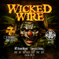 KERLY KXW7-0954 Wicked Wire NPS Roundwound Tempered