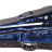 GEWA Liuteria Maestro Form Shaped Violin Case 4/4 Blue - GEWA Liuteria Maestro Form Shaped Violin Case 4/4 Blue