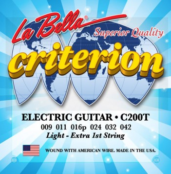 La Bella C200T Criterion Light 9-42 - La Bella C200T Criterion Light 9-42