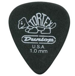 Dunlop 488P1.0 Tortex Pitch Black - Dunlop 488P1.0 Tortex Pitch Black