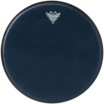 Remo BA-0814-ES Ambassador Batter Black Suede 14" - Remo BA-0814-ES Ambassador Batter Black Suede 14"