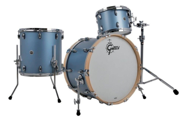 Gretsch kesselsatz USA brooklyn GB-J483 Satin Ice Blue Metallic - Gretsch kesselsatz USA brooklyn GB-J483 Satin Ice Blue Metallic