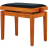 GEWA Piano Bench Deluxe Maple Mat Seat Black GEWA Piano Bench Deluxe Maple Mat Seat Black - GEWA Piano Bench Deluxe Maple Mat Seat Black