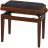 GEWA FX Piano Bench Deluxe Cherry Tree Matt Brown Seat - GEWA FX Piano Bench Deluxe Cherry Tree Matt Brown Seat