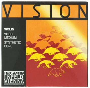 THOMASTIK Vision VI100 G Silver Violin - THOMASTIK Vision VI100 G Silver Violin