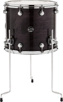 DRUM WORKSHOP FLOOR TOM PERFORMANCE LACQUER 16x16" Ebony Stain