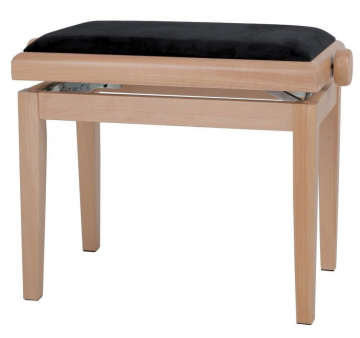 GEWA Piano bench Deluxe natur mat - GEWA Piano bench Deluxe natur mat