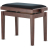 GEWA Piano Bench Deluxe Walnut Dark Matt Seat Black GEWA Piano Bench Deluxe Walnut Dark Matt Seat Black - GEWA Piano Bench Deluxe Walnut Dark Matt Seat Black