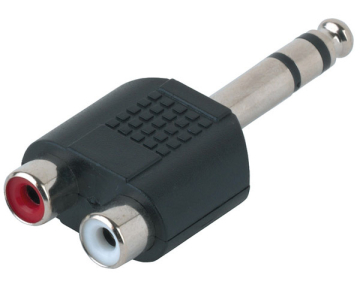 Alpha Audio Adapter 2 RCA(f)/TRS(m) переходник тюльпаны (мама) - стереоджек 6.3 мм - Alpha Audio Adapter 2 RCA(f)/TRS(m) переходник тюльпаны (мама) - стереоджек 6.3 мм