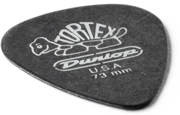 DUNLOP 488R.73 Tortex Pitch Black Standard - DUNLOP 488R.73 Tortex Pitch Black Standard