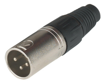 Alpha Audio Plug XLR(m) разъем микрофонный c пластиковой втулкой - Alpha Audio Plug XLR(m) разъем микрофонный c пластиковой втулкой