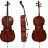 GEWA Cello Germania 4/4 Model Rom antique Set-up - GEWA Cello Germania 4/4 Model Rom antique Set-up