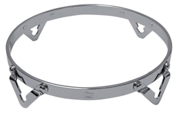 LATIN PERCUSSION HOOPED BONGO TRADITIONAL CHROME LP253A-5 - LATIN PERCUSSION HOOPED BONGO TRADITIONAL CHROME LP253A-5