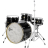 Gretsch kesselsatz USA brooklyn GB-E403 Satin Dark Ebony - Gretsch kesselsatz USA brooklyn GB-E403 Satin Dark Ebony