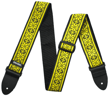 Dunlop D67-02YE Jacquard Fillmore Yellow - Dunlop D67-02YE Jacquard Fillmore Yellow