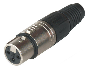 Alpha Audio Plug XLR(f) разъем микрофонный c пластиковой втулкой - Alpha Audio Plug XLR(f) разъем микрофонный c пластиковой втулкой