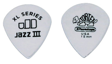 Dunlop 498P1.5 Tortex Jazz III XL - Dunlop 498P1.5 Tortex Jazz III XL