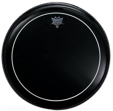 Remo ES-1620-PS Bass Pinstripe Bass Ebony 20 - Remo ES-1620-PS Bass Pinstripe Bass Ebony 20