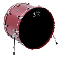 DRUM WORKSHOP BASS DRUM PERFORMANCE LACQUER 20x16" Cherry Stain