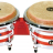 Latin Percussion LPM199-PR Mini Tunable Bongos - Latin Percussion LPM199-PR Mini Tunable Bongos