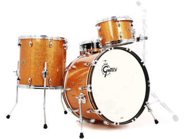 Gretsch kesselsatz USA brooklyn GB-RC423 Gold Sparkle - Gretsch kesselsatz USA brooklyn GB-RC423 Gold Sparkle