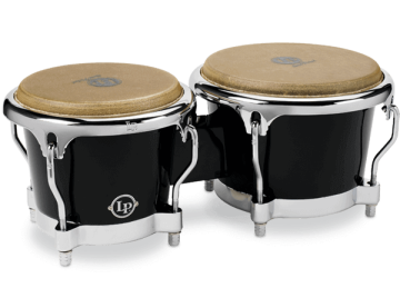 Latin Percussion LP200XF-BK Fiberglass Bongos - Latin Percussion LP200XF-BK Fiberglass Bongos
