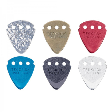 Dunlop 4670 Teckpick Anodized Aluminum Plectra - Dunlop 4670 Teckpick Anodized Aluminum Plectra