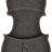 GEWA Acousta Grip Protege Shoulder Rest Charcoal - GEWA Acousta Grip Protege Shoulder Rest Charcoal