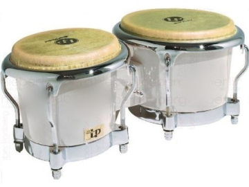 Latin Percussion LP200XF-WH Fiberglass Bongos - Latin Percussion LP200XF-WH Fiberglass Bongos